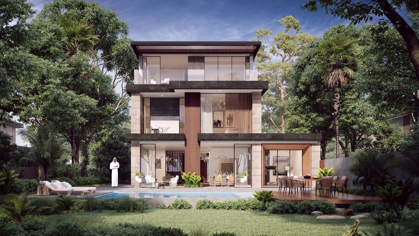 Hand-drawn architectural sketch of a building